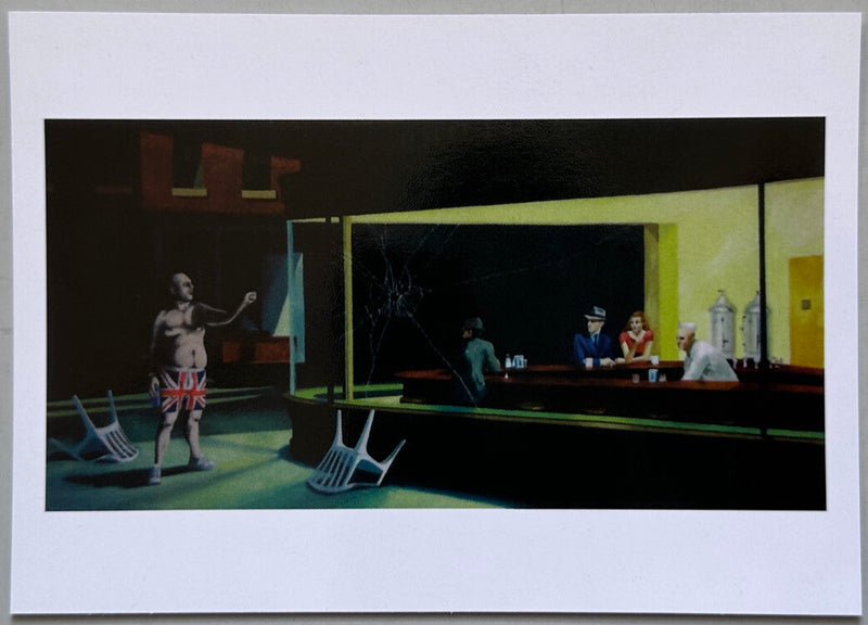 Banksy, Banksy Crude Oils Postcard Set, 2005