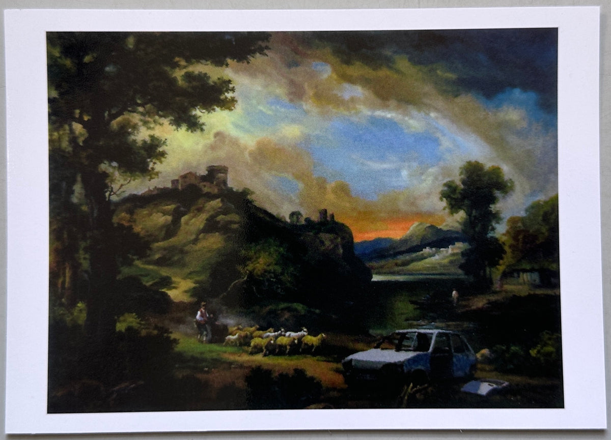 Banksy, Banksy Crude Oils Postcard Set, 2005