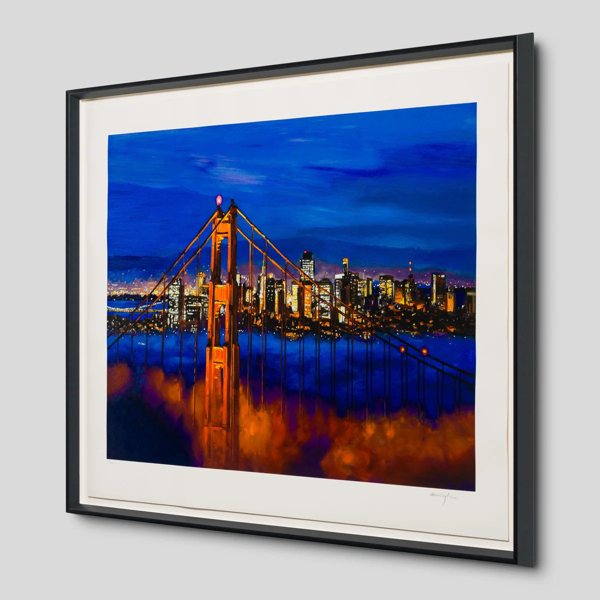 Bob Dylan, San Francisco Bay, 2024 (Framed)