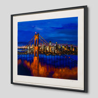Bob Dylan, San Francisco Bay, 2024 (Framed)