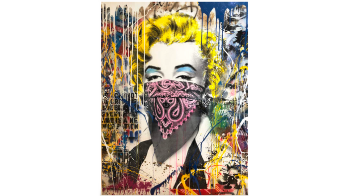 Mr. Brainwash, Marilyn Monroe, 2017