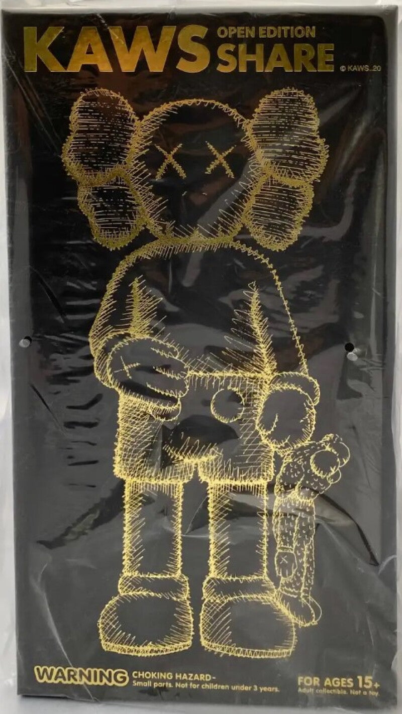 KAWS, Share Companion (Black), 2020