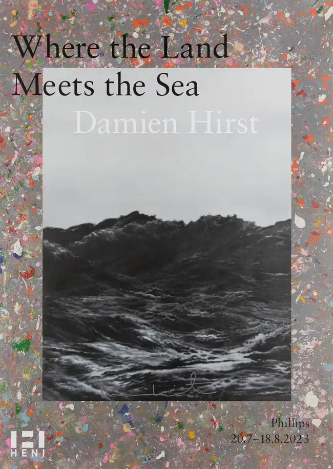 Damien Hirst, Where the Land Meets the Sea (Signed) (Set of 3), 2023, prints for sale from Smolensky Gallery 
