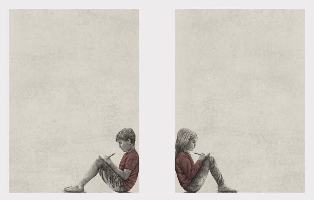 Andrew Scott, Love Letters Diptych, 2026