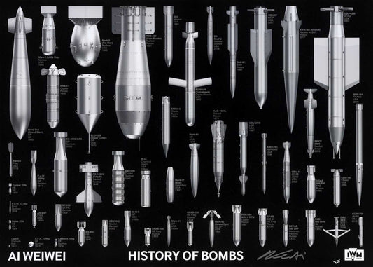 Ai Weiwei, History of Bombs (Signed), 2021 - Smolensky Gallery