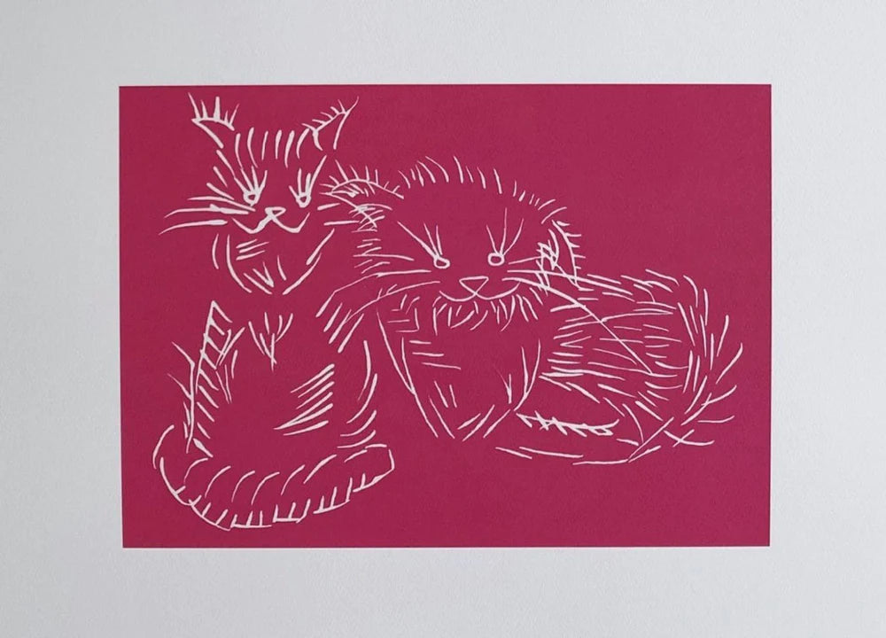 Ai Weiwei, Cats (Pink), 2022 - Smolensky Gallery