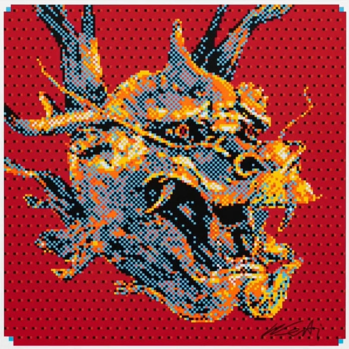 Ai Weiwei, Everyone is a dragon, 2024, limited edition Contemporary print for Sale from Smolensky Gallery 