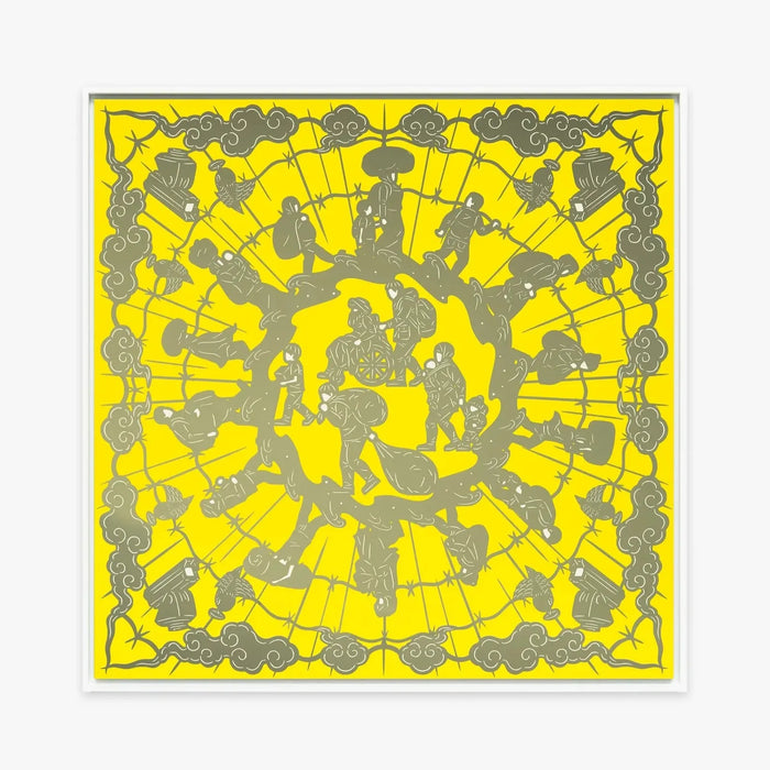 Ai Weiwei, Human Flow, 2023, limited edition contemporary print for sale from Smolensky Gallery 