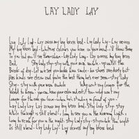 Bob Dylan, Lay Lady Lay, 2026