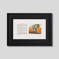 Bob Dylan, Mondo Scripto 2026 | Framed Set Of Six