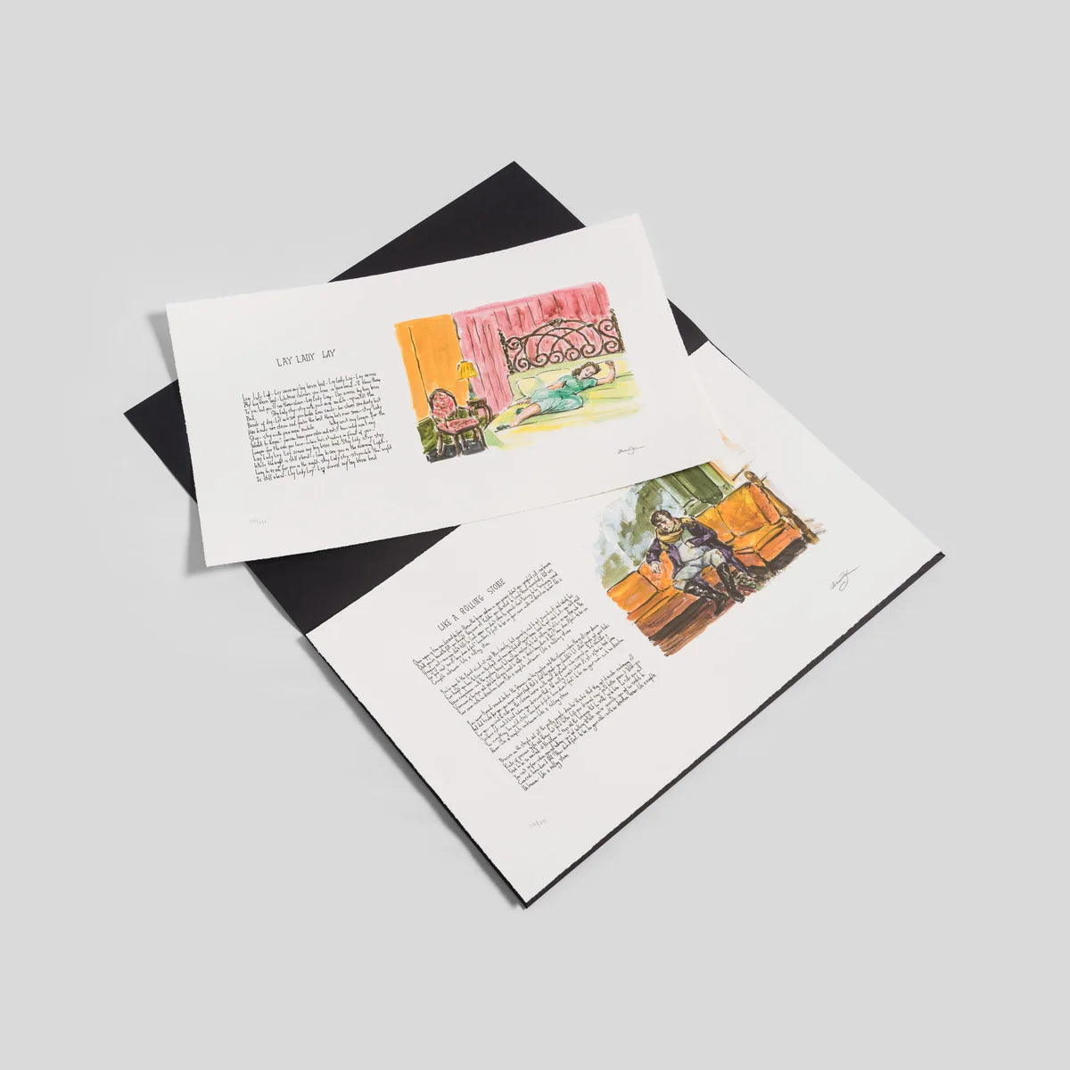 Bob Dylan, Mondo Scripto 2026 | Portfolio Set Of Six