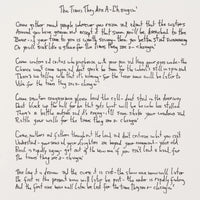 Bob Dylan, The Times They Are A-Changin'