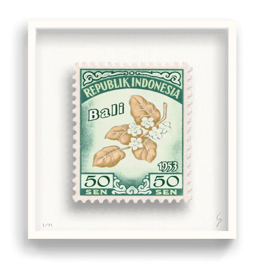 BALI stamp art