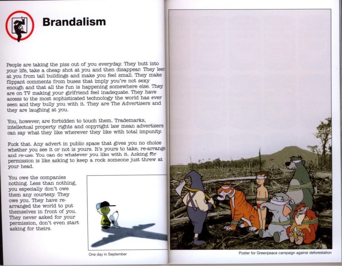 Banksy, Cut it Out, 2005