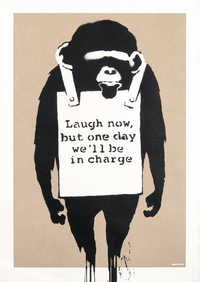 Banksy, Laugh Now (Unsigned), 2004 prints for sale