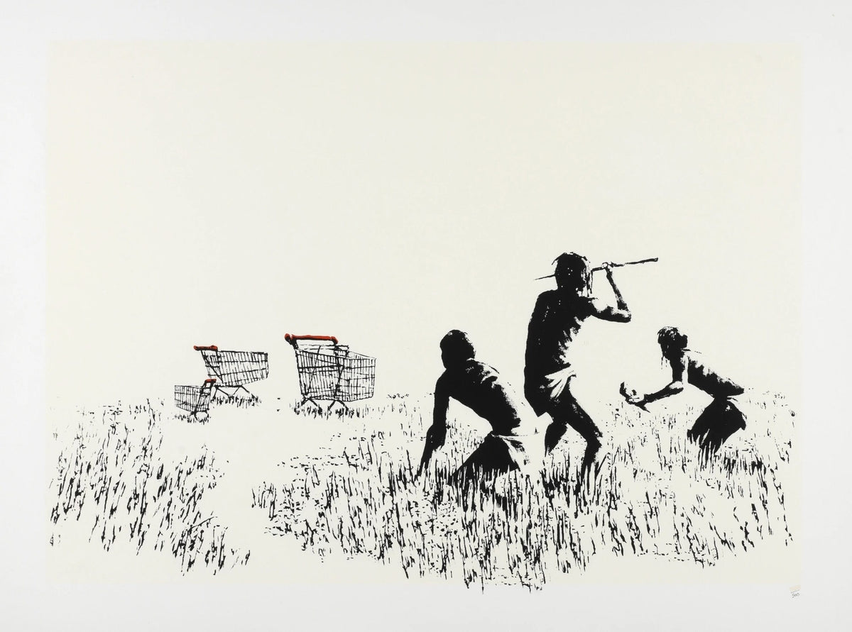 Banksy, Trolleys (LA Edition), 2007
