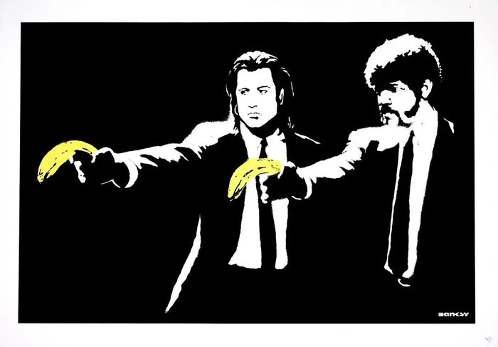 Banksy, Pulp Fiction (Unsigned), 2004