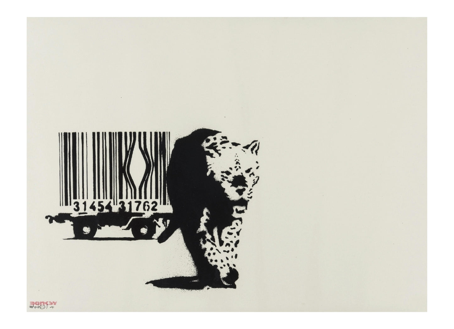 Banksy, Barcode (Signed), 2004 - Smolensky Gallery