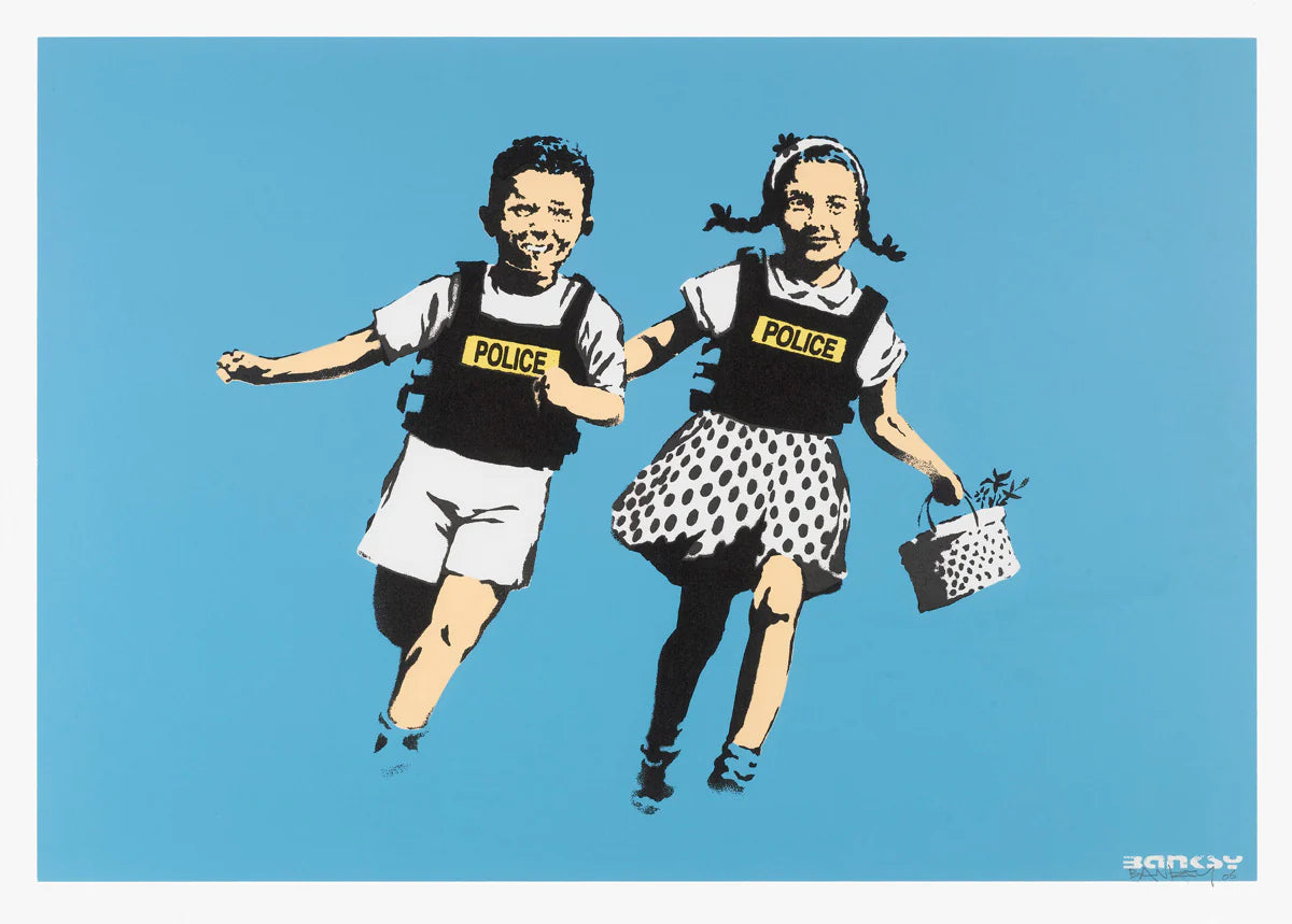 Banksy, Jack & Jill, 2005 (Signed) art for sale from Smolensky Gallery