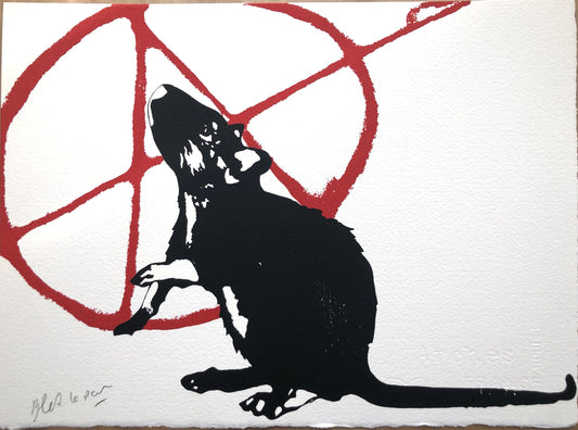 Blek Le Rat, The Anarchist, 2020 - Smolensky Gallery