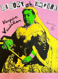 Jamie Reid, Bloody Empire (Pink), 2022