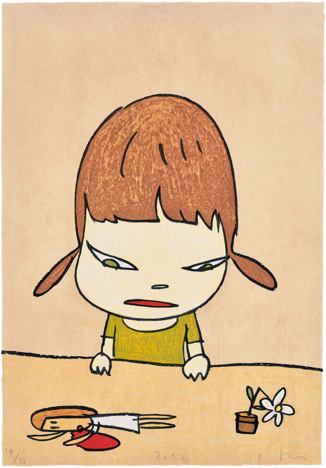 Yoshitomo Nara, Broken Treasures, 2012