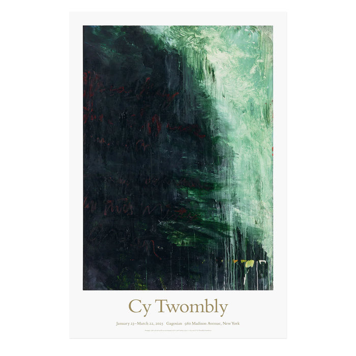 CY Twombly, 'Paesaggio' Poster, 2025