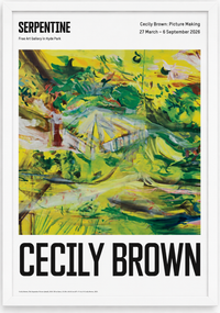 Cecily Brown, Picture Making Exhibition Poster, 2026