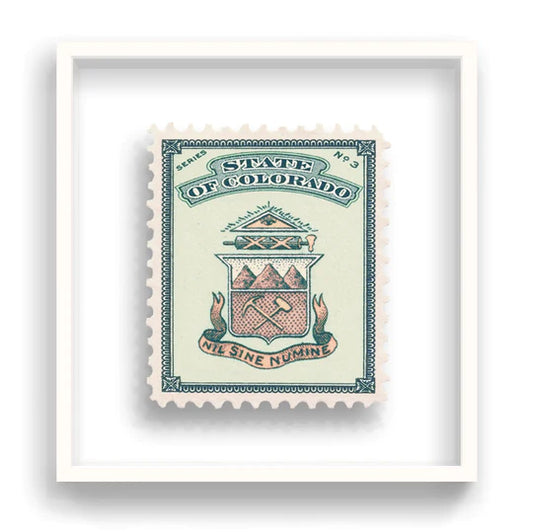Guy Gee Art - COLORADO stamp art- Contemporary Art Gallery 