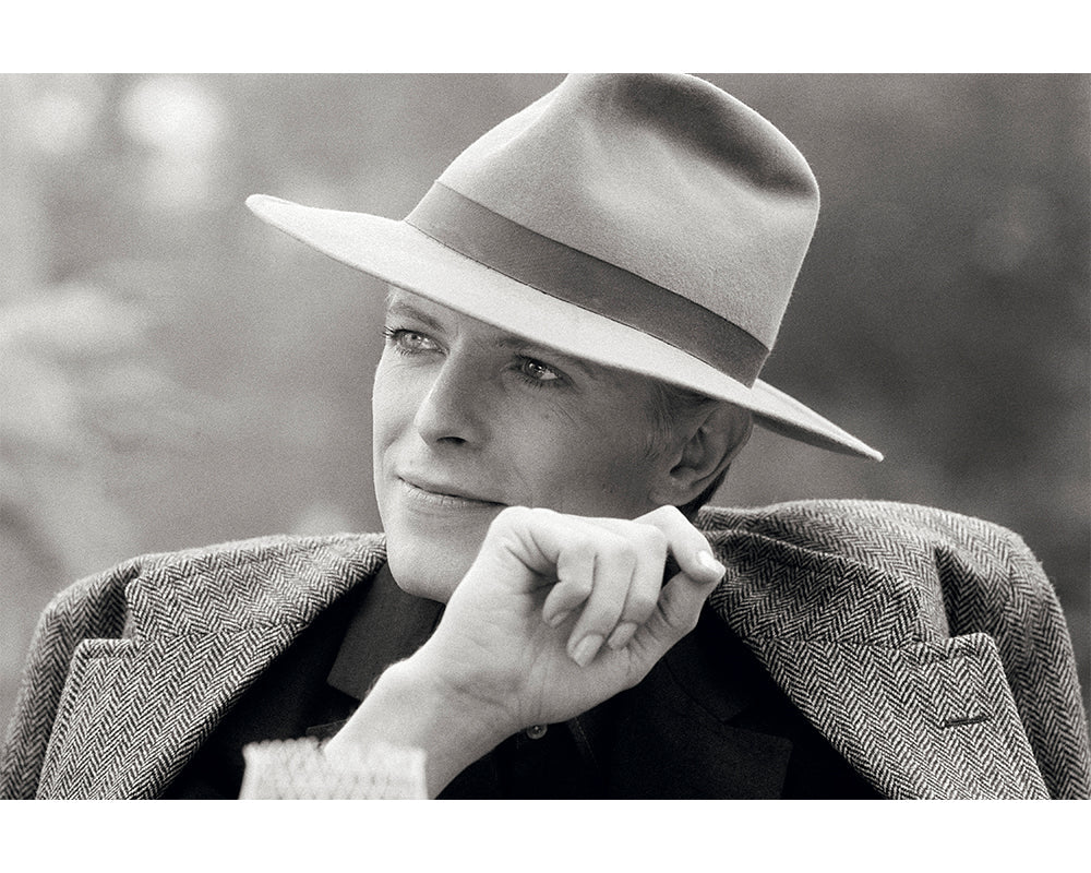 Terry O'Neill, David Bowie for The Man Who Fell To Earth, 1975 Limited edition fine art photograph by Terry O'Neill, featuring iconic portrait photography of celebrities and cultural figures. Available for sale at Smolensky Gallery