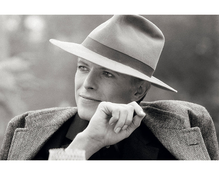 Terry O'Neill, David Bowie for The Man Who Fell To Earth, 1975 Limited edition fine art photograph by Terry O'Neill, featuring iconic portrait photography of celebrities and cultural figures. Available for sale at Smolensky Gallery