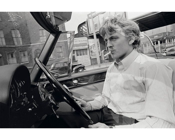 Terry O'Neill, David Hemmings filming Blow Up, 1966 Limited edition fine art photograph by Terry O'Neill, featuring iconic portrait photography of celebrities and cultural figures. Available for sale at Smolensky Gallery