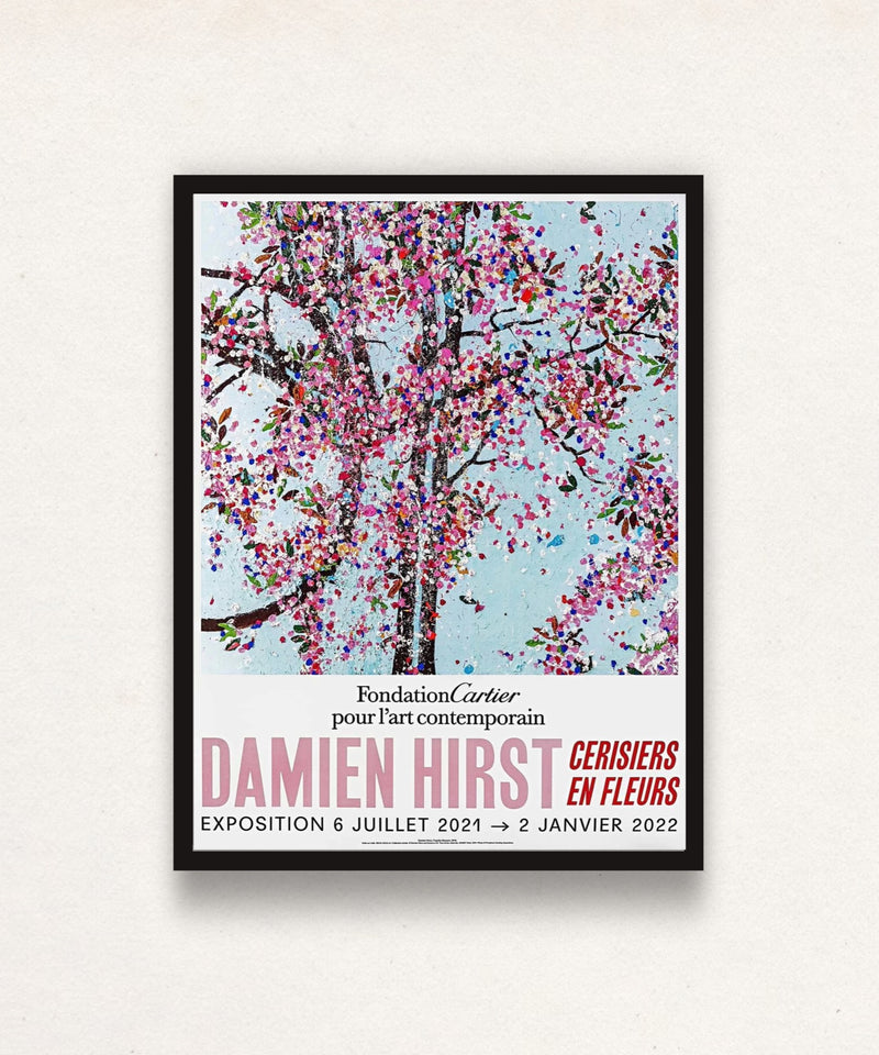 Damien Hirst, Cherry Blossoms Poster 1, 2021