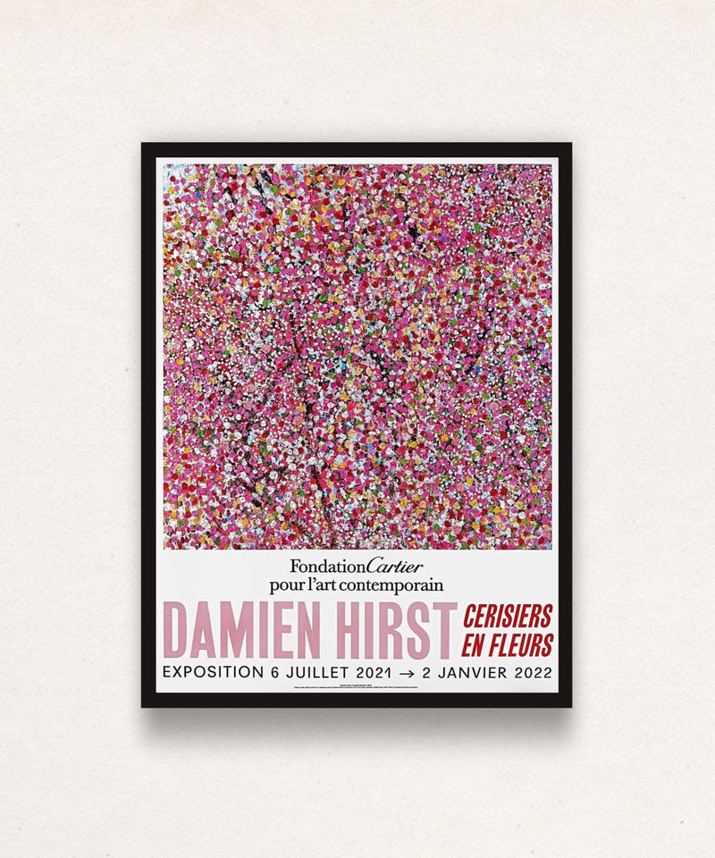 Damien Hirst, Cherry Blossoms Poster 2, 2021
