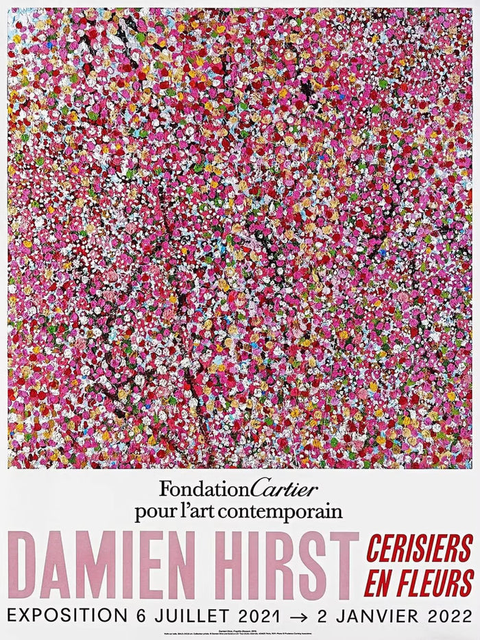 Damien Hirst, Cherry Blossoms Poster 2, 2021, art for sale from Smolensky Gallery