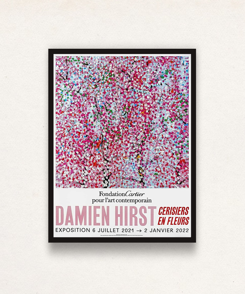 Damien Hirst, Cherry Blossoms Poster 3, 2021