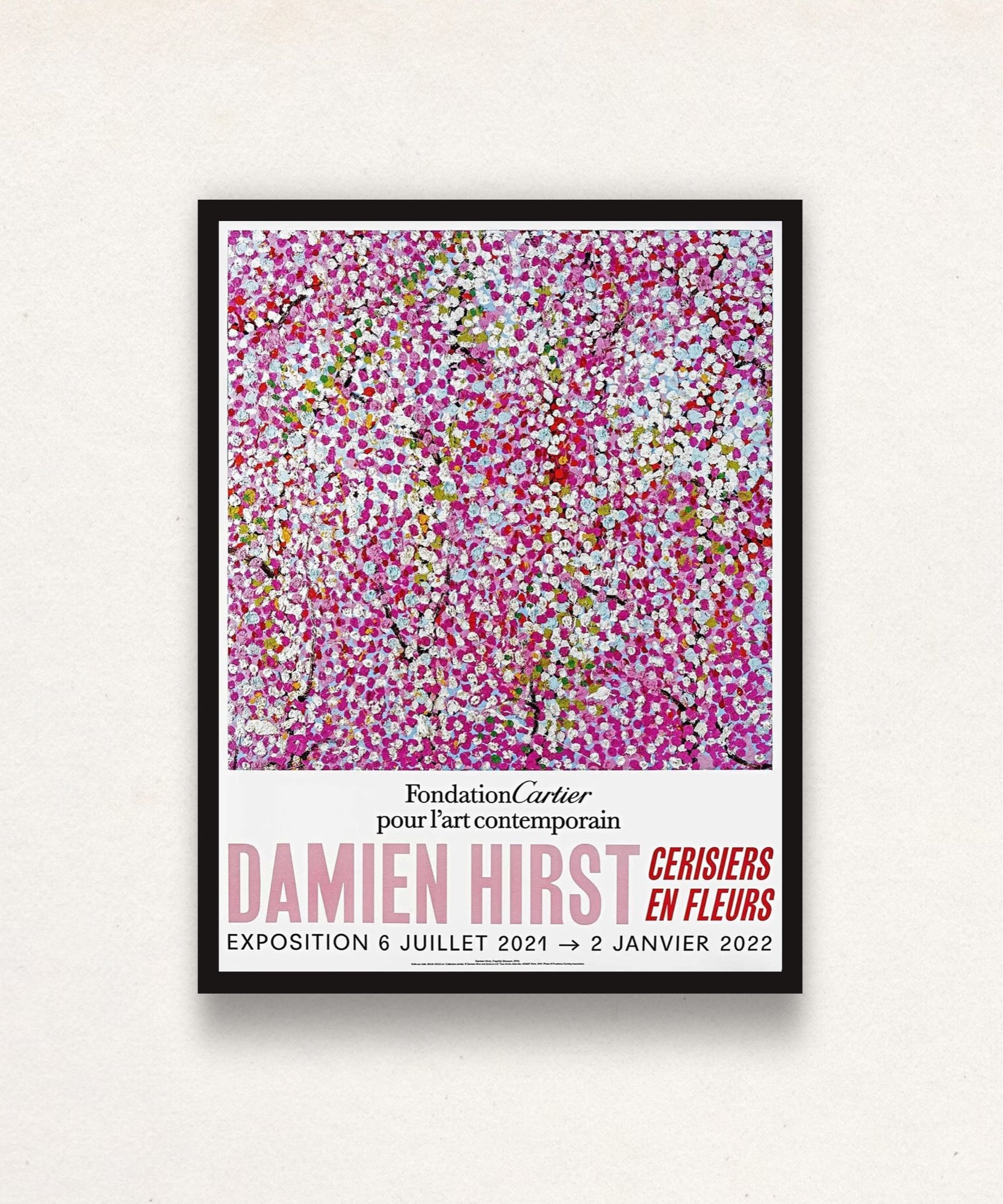 Damien Hirst, Cherry Blossoms Poster 4, 2021 – Smolensky Gallery