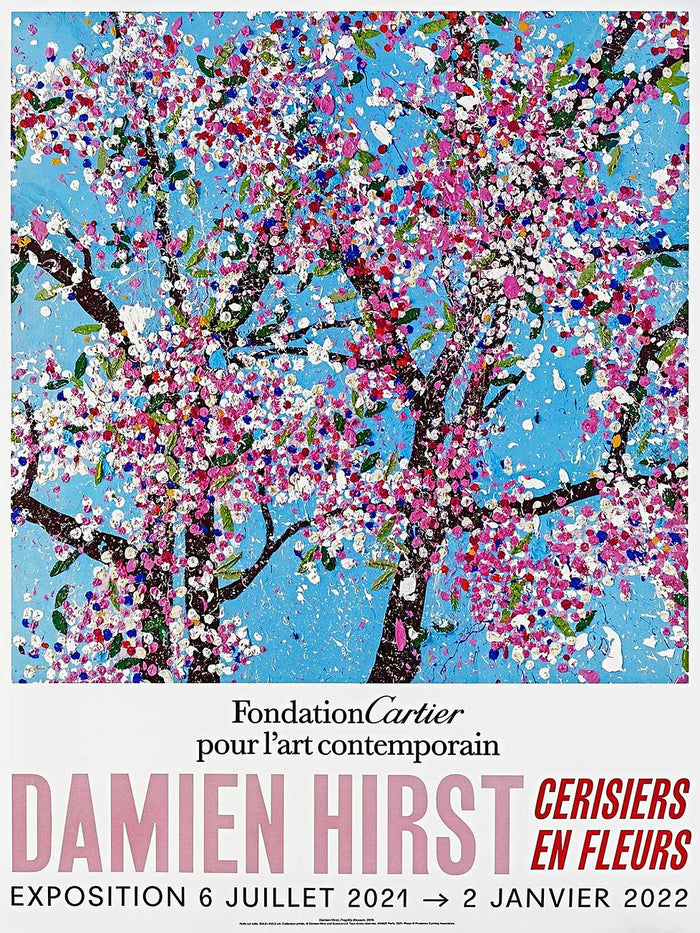 Damien Hirst, Cherry Blossoms Poster 5, 2021, art for sale from Smolensky Gallery