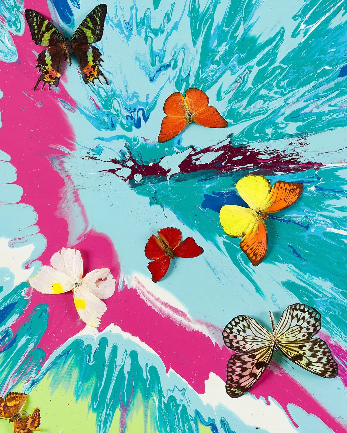 Damien Hirst, Gentle Zephyr, 2025