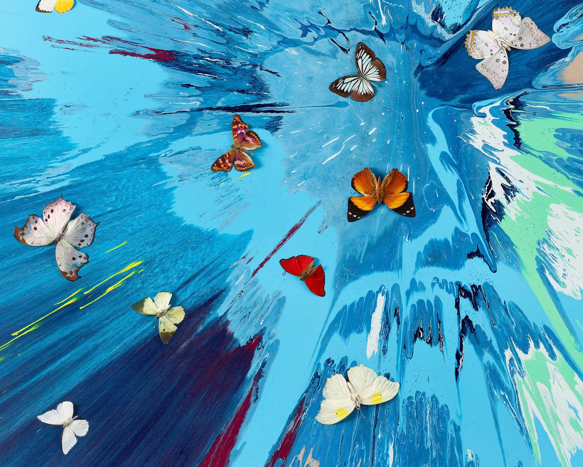 Damien Hirst, Luna Chrysalis, 2025