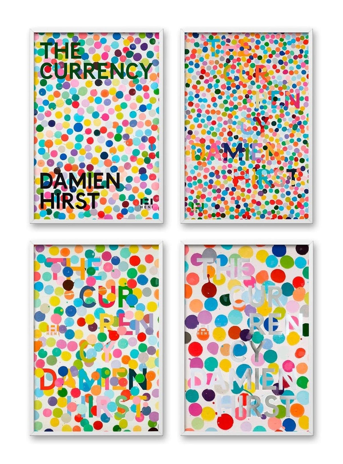 Damien Hirst, The Currency Exhibition Posters, art print for sale from Smolensky Gallery
