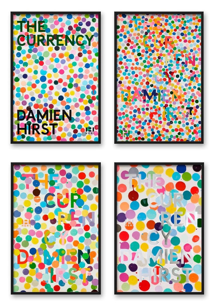 Damien Hirst, The Currency Exhibition Posters, art print for sale from Smolensky Gallery