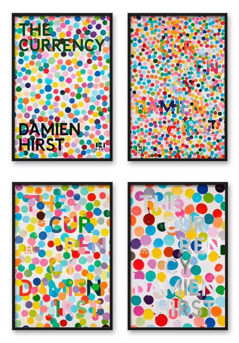 Damien Hirst, The Currency Exhibition Posters, art print for sale from Smolensky Gallery