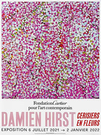 Damien Hirst, The Set of 6 Foundation Cartier Cerisiers En Fleurs Cherry, 2021, print for sale from Smolensky Gallery