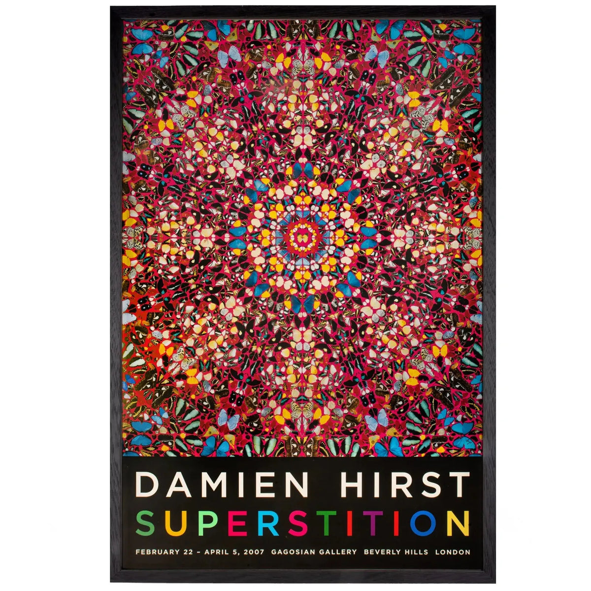 Damien Hirst. Superstition, 2007 (Framed)