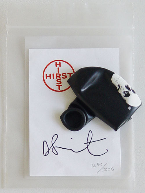 Damien Hirst, Black Rubber Balloon With White Skull, 2009 art for sale from Smolensky Gallery 