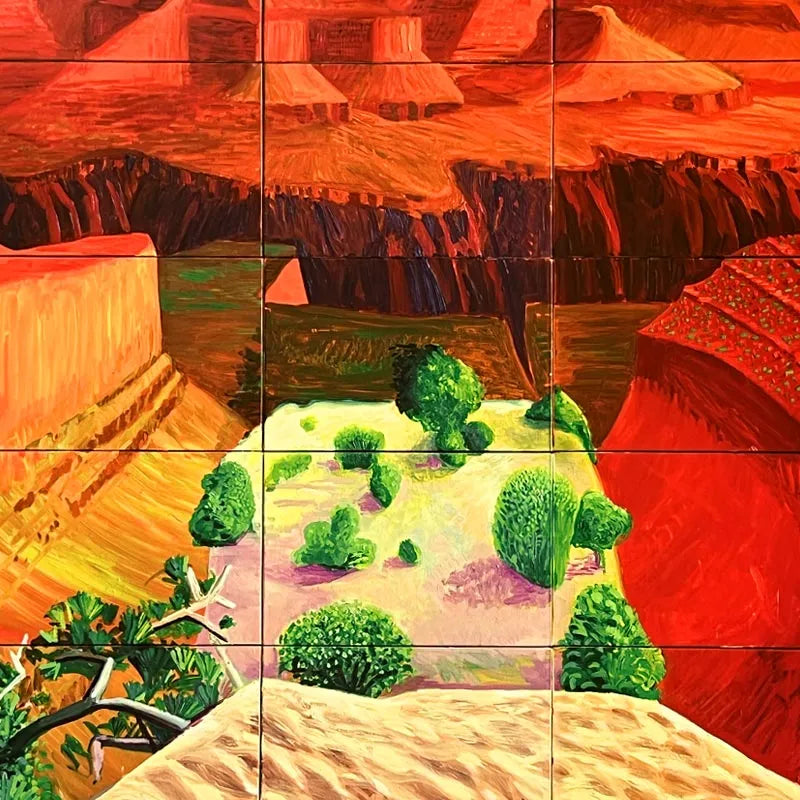 David Hockney, A Closer Grand Canyon, 2011