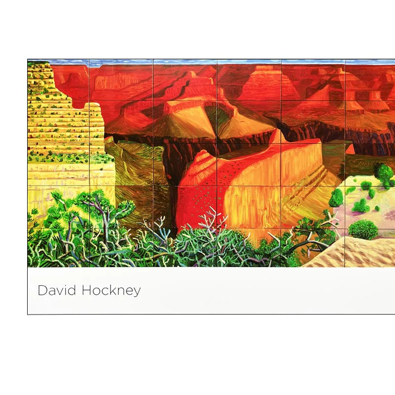 David Hockney, A Closer Grand Canyon, 2011