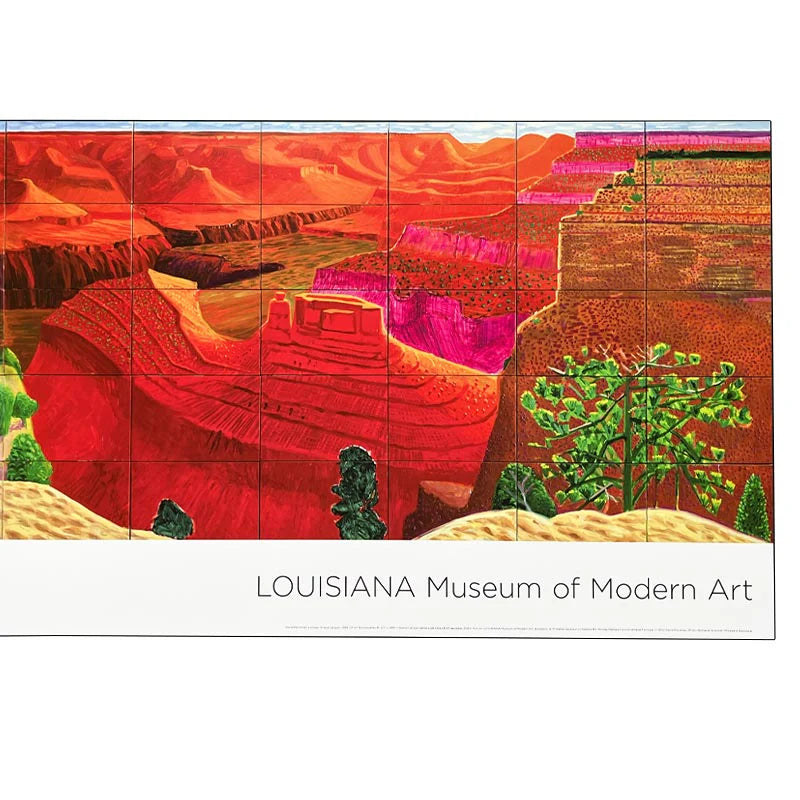 David Hockney, A Closer Grand Canyon, 2011