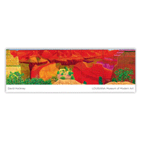 David Hockney, A Closer Grand Canyon, 2011
